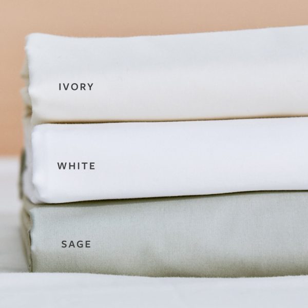 Percale Organic Cotton Pillowcases 270TC - Image 2