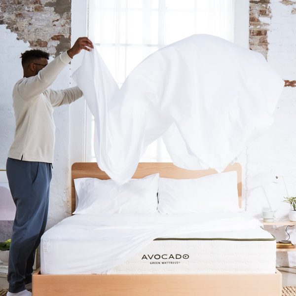 Percale Organic Cotton Sheets 270TC - Image 3