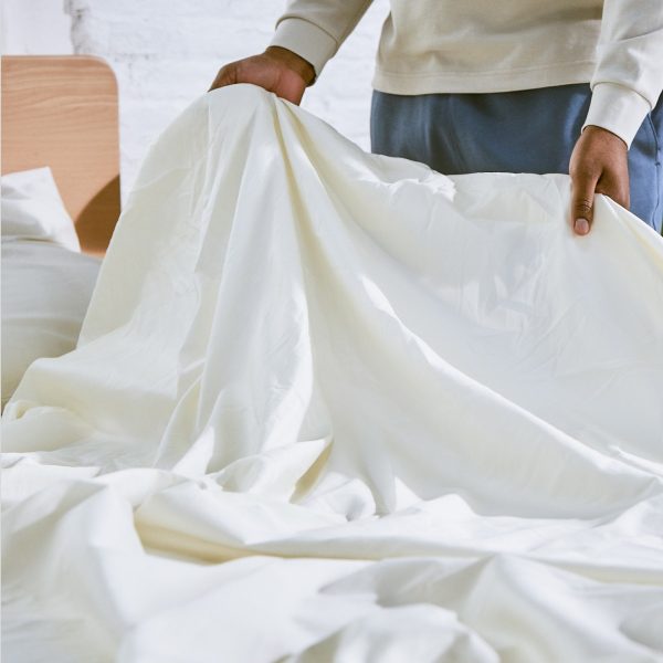 Sateen Organic Cotton Sheets 300TC - Image 3