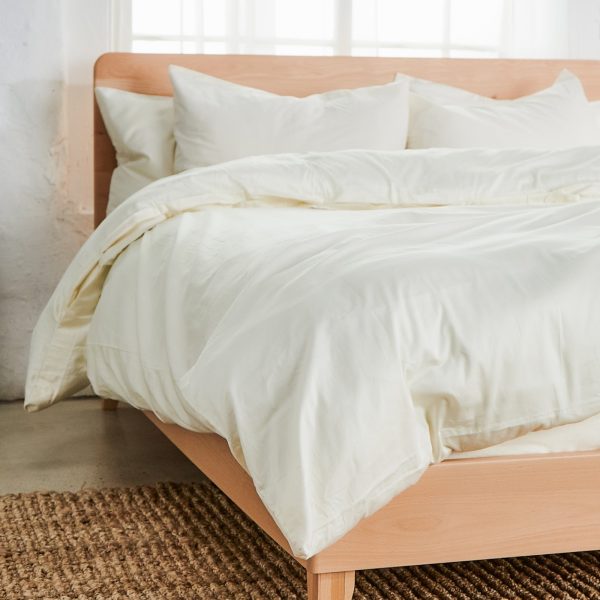 Percale Organic Duvet Cover 270TC - Image 4