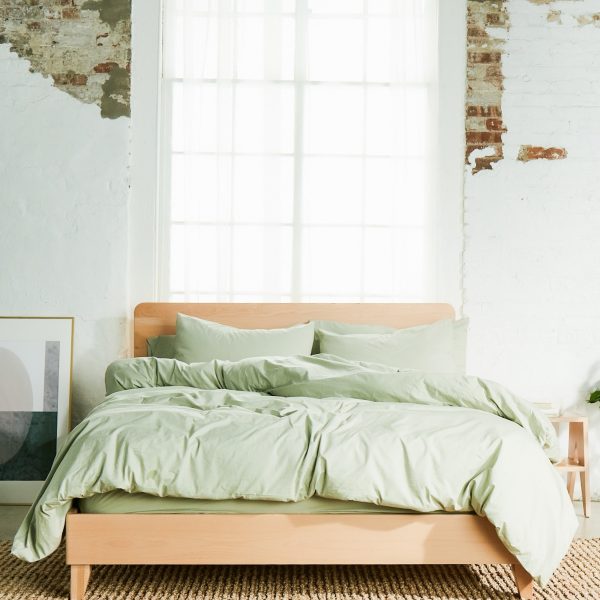 Percale Organic Duvet Cover 270TC - Image 5