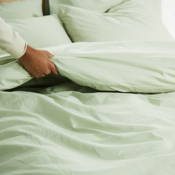 Percale Organic Duvet Cover 270TC - Image 6