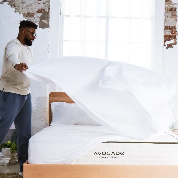 Sateen Organic Cotton Sheets 300TC - Image 6