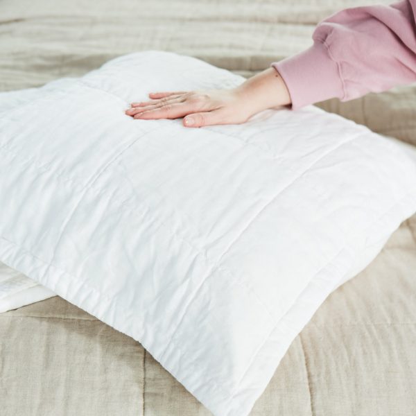 Natural Linen Shams - Image 3