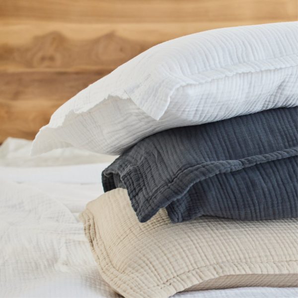 Organic Cotton Gauze Shams - Image 6
